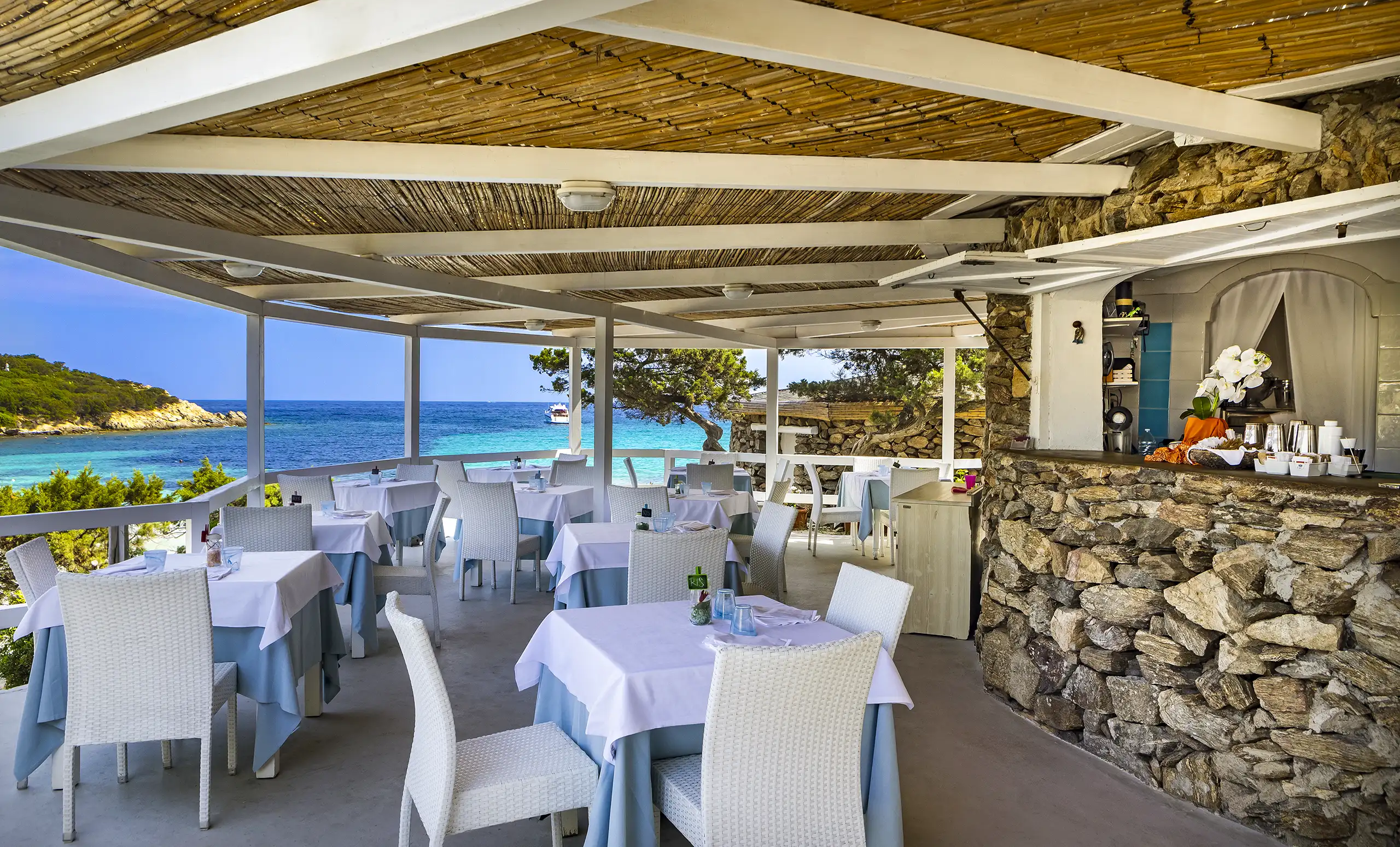 Beach Club Restaurant: sea view restaurant