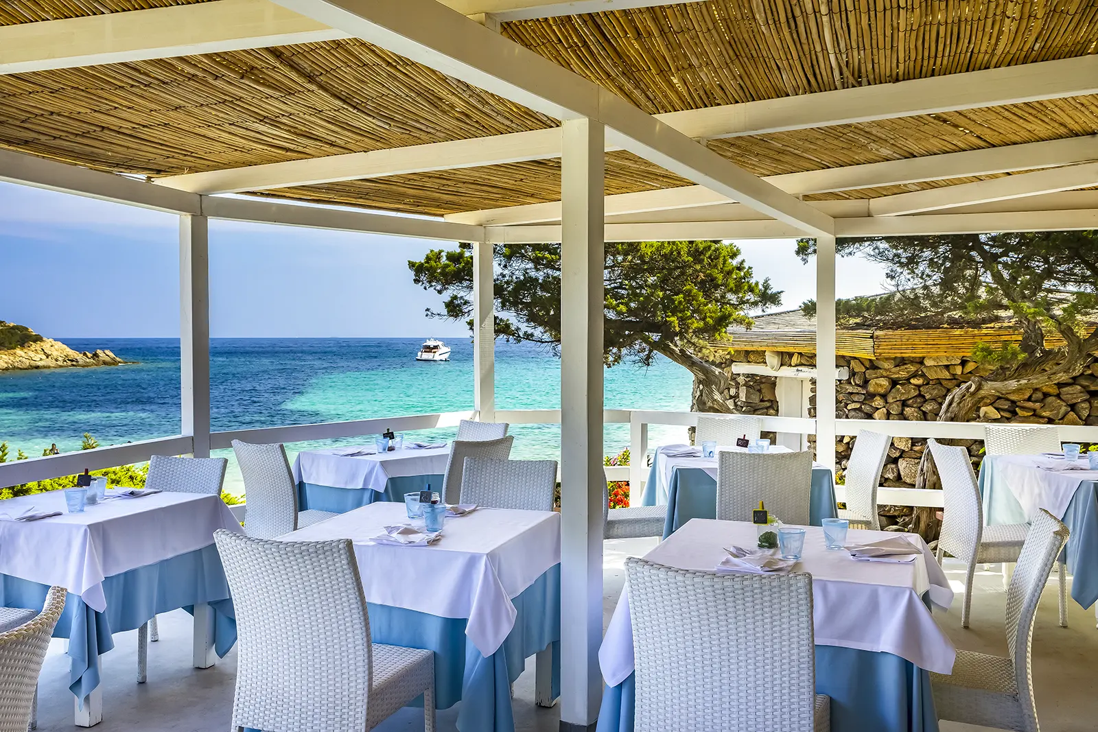 Ristorante vista mare a Porto Cervo: Beach Club