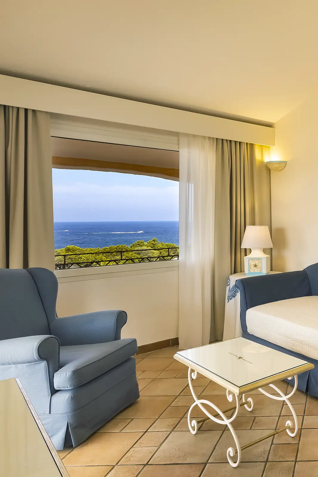 Living Room Suite with Sea View